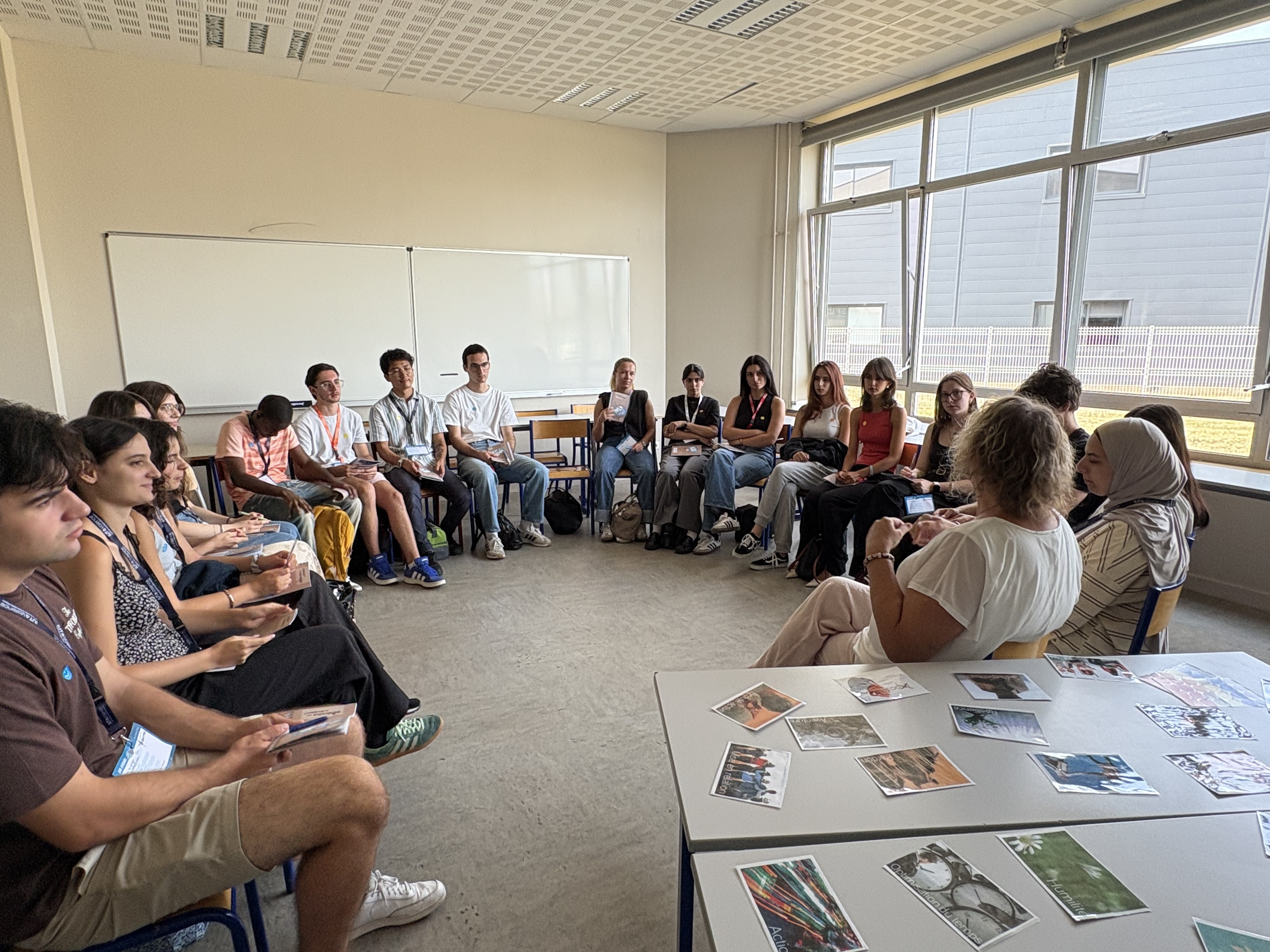 Jeunes participant à un atelier PPP